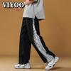 Summer Unisex Streetwear Wide Pants Men Casual Cargo Pants Sport Running Sweatpants Harajuku Skateboard Pants Trousers Techwear Clothes For Women