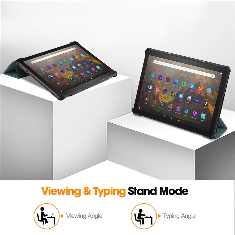 Θήκη Tablet Για Fire HD 10 HD10 Θήκη 2023 Χαριτωμένη Γάτα Λουλούδι Ζωγραφισμένη Σκληρό PC Πλάτη Για Fire HD 10 Tablet 2023 Θήκη Κάλυμμα Αυτόματος Ύπνος/Εγρήγορση