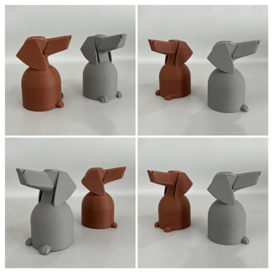 Kryt koule tažného zařízení 3D tištěný pes Jezevčík Ochranný kryt koule tažného zařízení Vtipný kryt koule tažného zařízení pro obytný vůz Příslušenství pro přívěsy a nákladní vozy