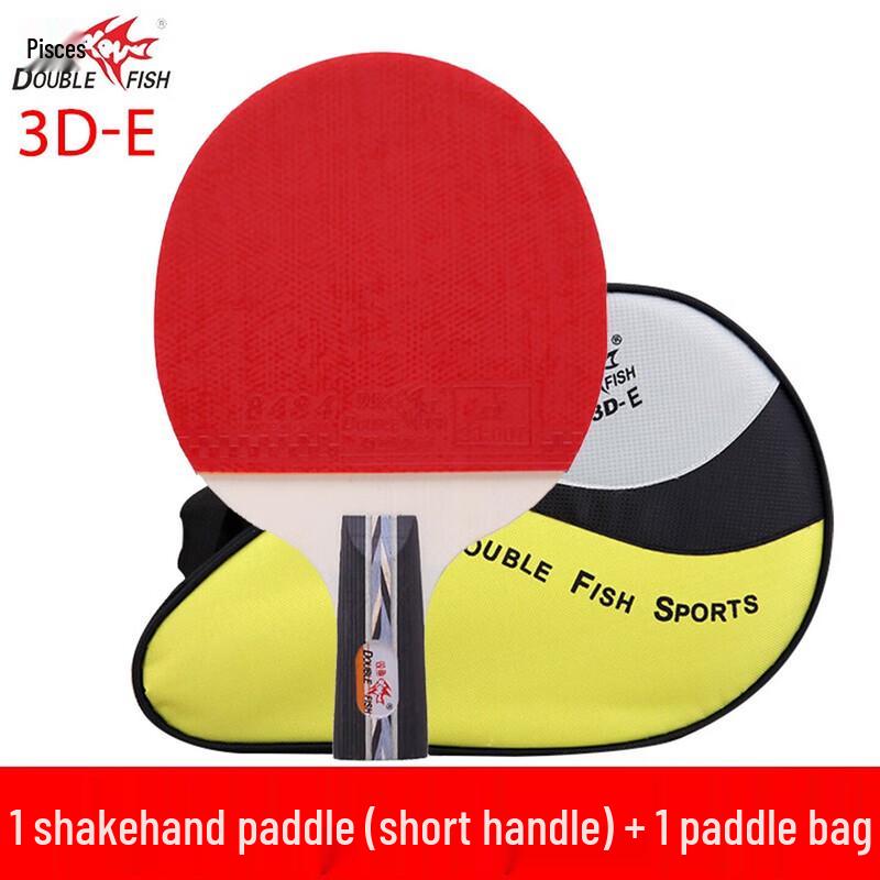 Double Fish 3-Star Penhold Ping Pong Bat