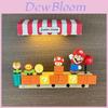 Super Mario Bros Cartoon Wall Hooks With Wireless Charging Light For Entryway Storage Organizer