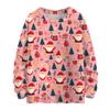 Women's Casual Long Sleeve Woolen Christmas Sweatshirt Fall  Vacation Long Sleeve Pullover
