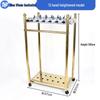 Titanium Gold Lockable Umbrella Stand