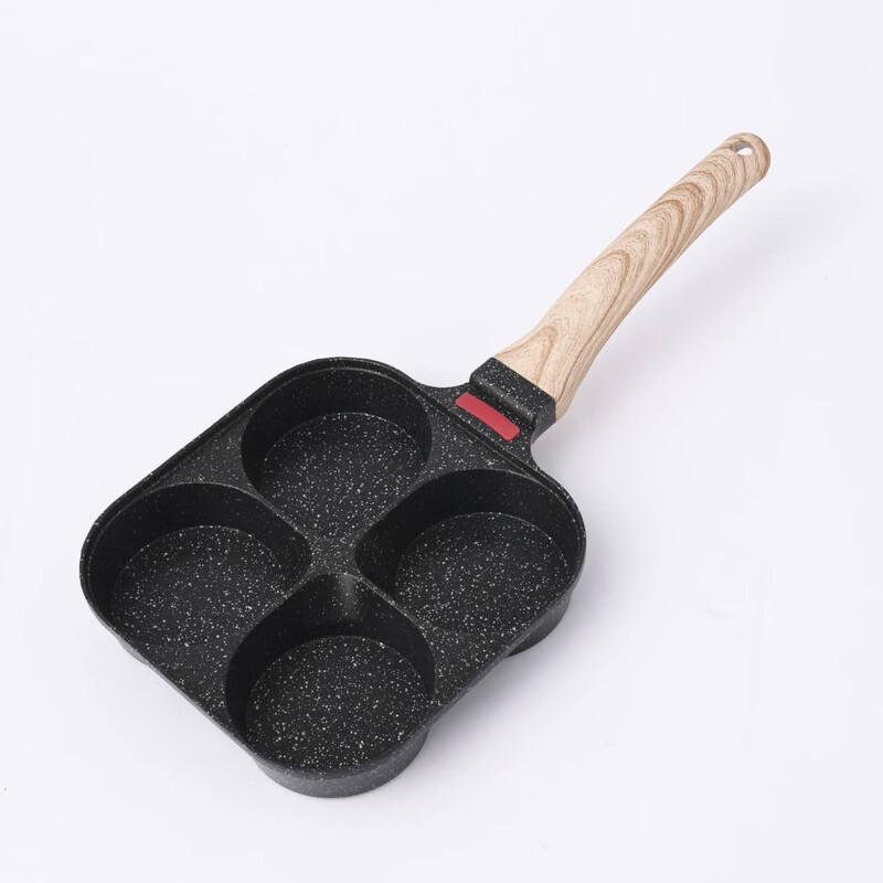 Four-Hole Non-Stick Maifan Stone Frying Pan