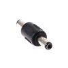 5X Dc Coupler Male To Male M/M 5.5Mm X 2.1Mm Barrel Jack Power Connector Plug
