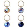 Sonic The Hedgehog Time Stone Keychain Cartoon Style Key Accessory Mix Material