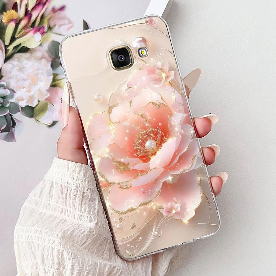 For Samsung Galaxy A5 2016 2017 Case New Luxury Painted Cover Soft Silicone Phone Case For Samsung A5 2017 2016 A510F A520F Bags