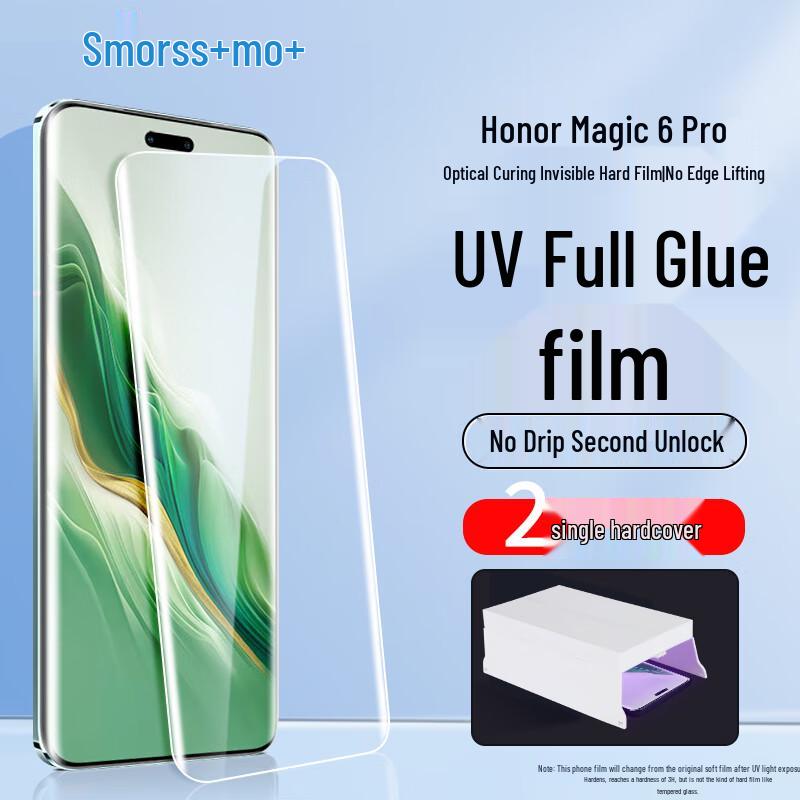 

Smorss Honor Magic6 Pro/Ultimate HD Soft Screen Protector 2 Pieces