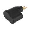 12 24V 3.3A Motorcycle Dual USB Charger Power Adapter Cigarette Lighter for BMW Hella DIN Plug