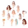 16cm Mini Dolls Body with 3 and Long Hair Girls Birthday Gift