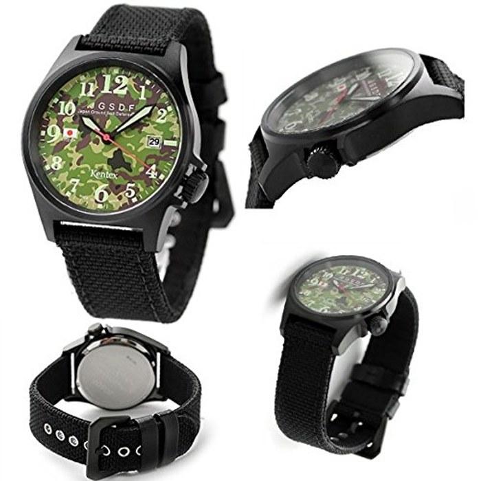 KENTEX JSDF Self-Defense Forces Model 100m Waterproof Nylon Strap Watch (S455M-01, S455M-02, S455M-12, S455M-15) (S715M-08 Land