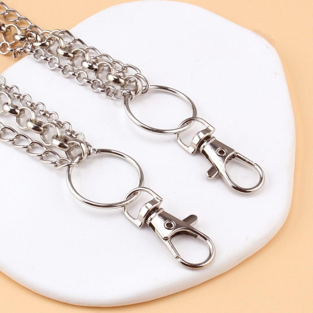 Mode Gothic Taillenkette Hip Hop Metalllegierung Quastenanhänger Hosenkette Y2K Harajuku Jeans Kette Für Frauen Mann