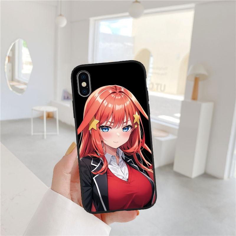 LO62 Miku Nino Itsuki Nakano Phone Case for Samsung Galaxy Note 10 20 S23 S24 S25 Ultra FE Plus Edge Lite A02S A35 A07 A17