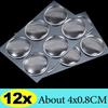 6/500x Self-Adhesive Clear Door Stop Rubber Damper Buffer Cabinet Bumpers Silicone Home Furniture Dots Cushion Protective Pads