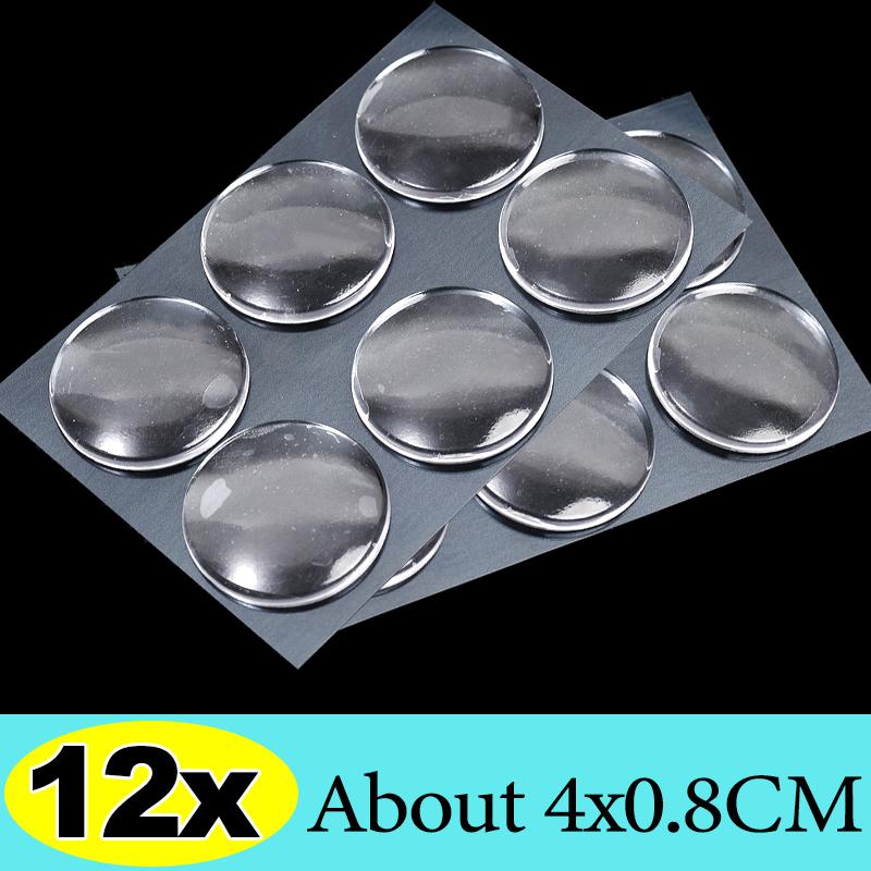 6/500x Self-Adhesive Clear Door Stop Rubber Damper Buffer Cabinet Bumpers Silicone Home Furniture Dots Cushion Protective Pads