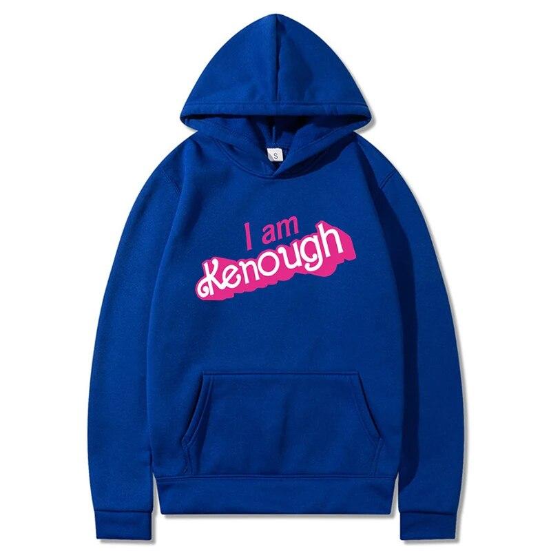 Women Barbiecore Movie Kenough Sweatshirts Men Fashion Graphic Printed Harajuku Streetwear Hooded Pullovers