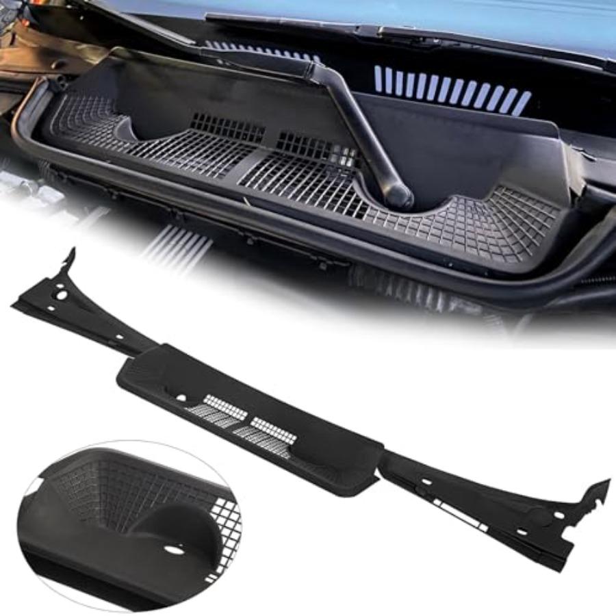 Windshield Wiper Cowl Panel Grille Screen Compatible with 19921999 BMW E36 318i 318is 323i 323is 328is Replacement for 51711977