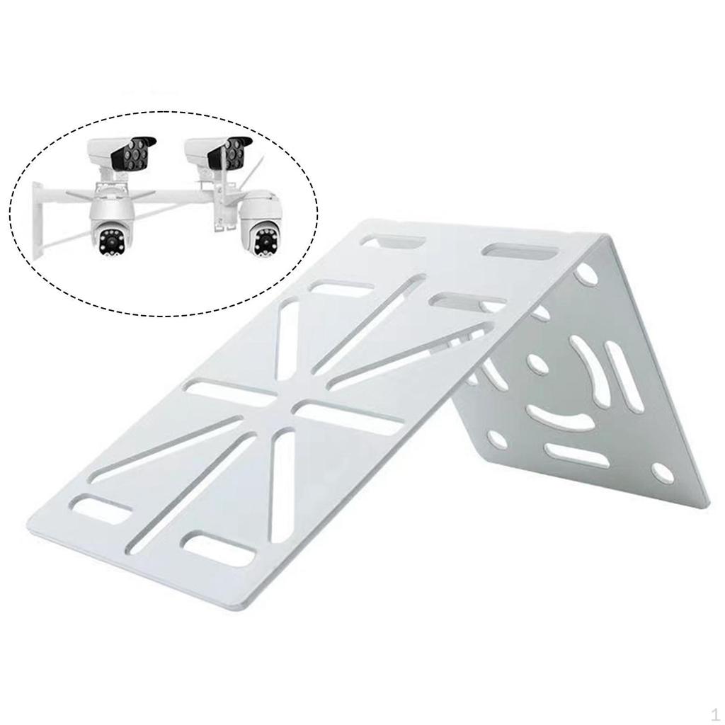 Security Camera Mount Adapter,L Shaped Bracket Support Rack Wall Ceiling for Exterior