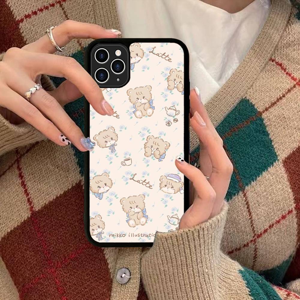 Famous Cute M-Mikko C-Characters For Iphone 17 Air 16 15 14 13 12 11 Pro Max TPU+PC Plus Shockproof Back Phone Cover