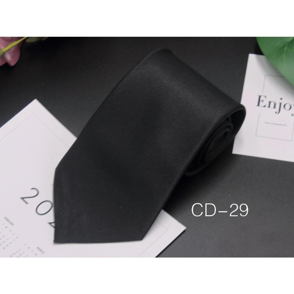 Men's Business Tie 8cm Professional Dress Interview Striped Tie Stylish Business-style Ties Navy Black Multi-colorTraditional Hand-knotted Design