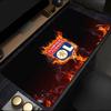 Olympique Lyonnais Football Crest mouse pad, rubber base, esports desk mat, mouse pad for gamers and office use, gaming desk , easy to clean mat