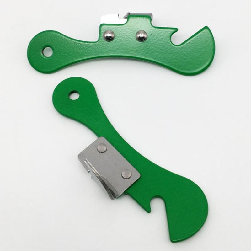Ergonomic Kitchen Tool Opens Can Bottles Safely Rusts Resistant Stainless Steel Convenient Design Can Opener Tool