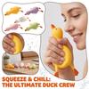 Decompression Toys - A Cute -shaped Stress-relieving Toy Made Of Soft, Slow- Playdough. An Adorable Yellow Stress-relieving Companion Suitable For
