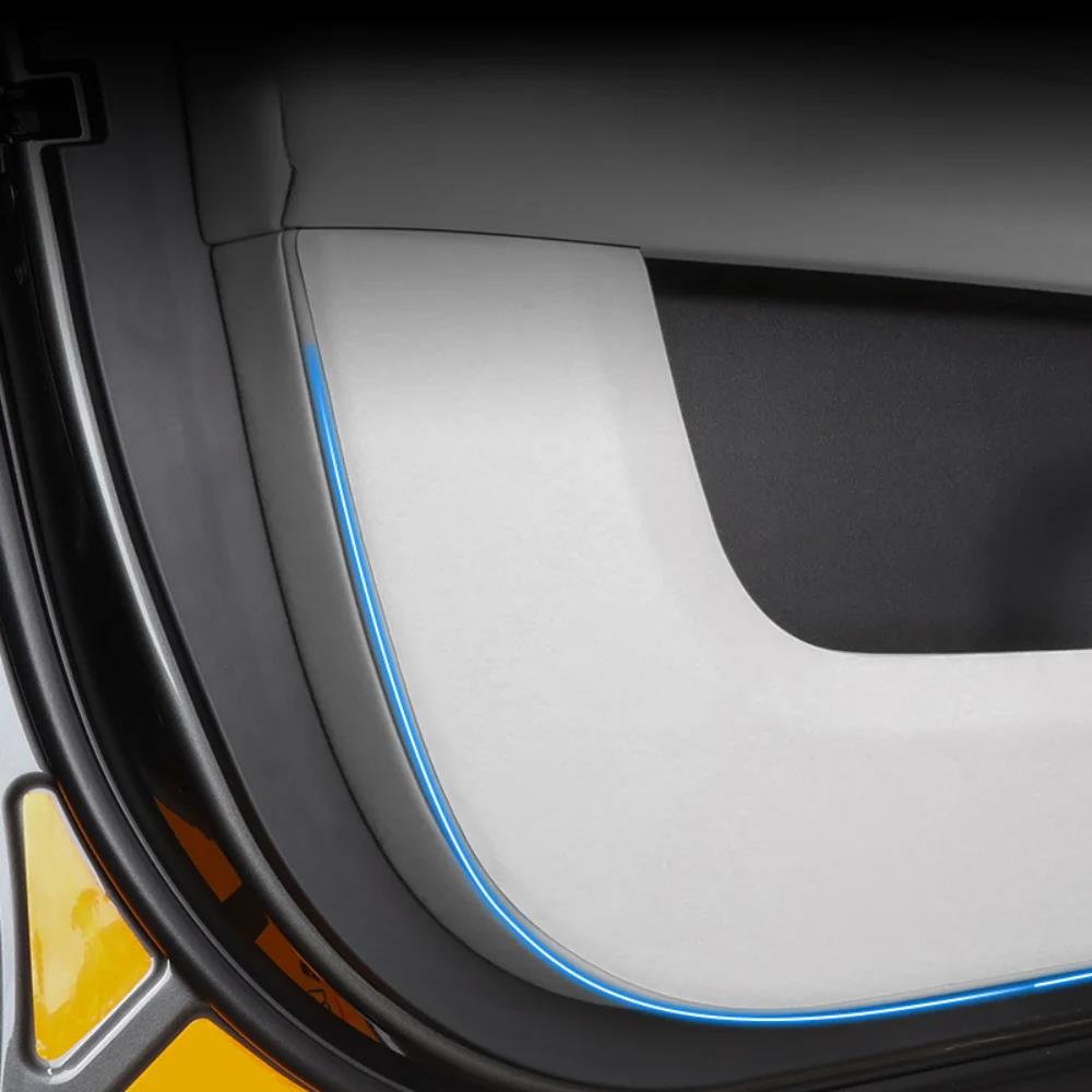 For Li Lixiang L6 L7 L8 L9 Car Door Leather Anti Kick Pad Protection Side Edge Film Protector Stickers Auto AccessoriesGood product