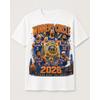 2026 New York Knicks Winners Circle Member Poster Graphic Print T-shirt Men Women Cotton Streetwear Y2k Harajuku Fashion Oversized Top Summer New Tee