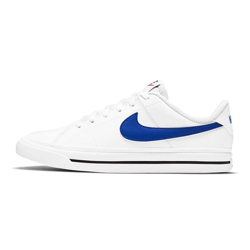 Nike Кроссовки Court Legacy Белые Игровой Королевский GS DA5380-101 35.5