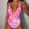 New black European and American women's one-piece swimsuit sexy bikini bikini