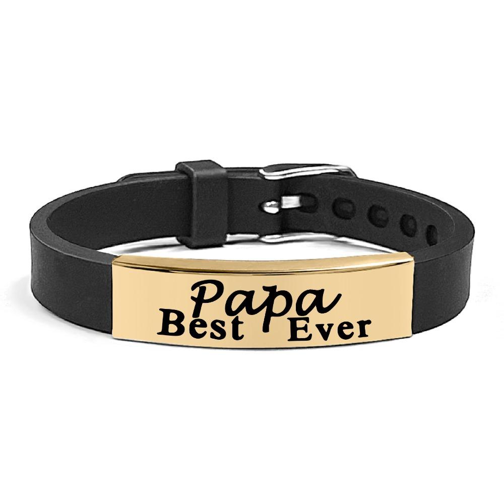 Stainless Steel Family Bracelets Father's Day Gifts Bracelet for Father Father Gifts