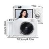 Autofocus Entry-Level CCD Camera 16x Zoom 64MP Photography Video Camcorder  Video Recording