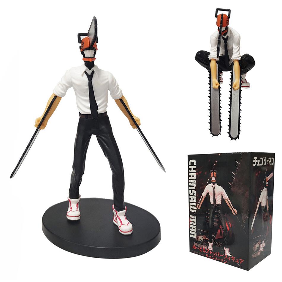 Chainsaw Man Denji Anime Figure Denji/Power Action Figure 1560 Chainsaw Man Denji Figurine Adult Collectible Model Doll Toy