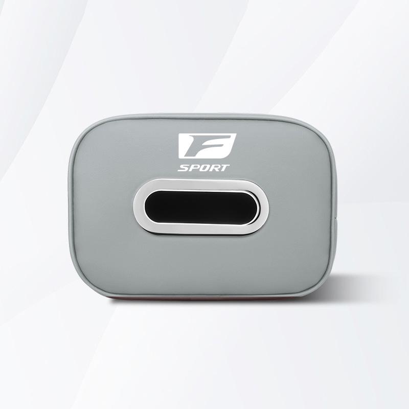 Car Tissue Box Quality Leather Auto Paper Towel Storage Bag For Lexus F-SPORT ES RX NX LS UX LM LX GX LC RZ IS CT GS RC HS SC