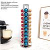 40 Capsule Coffee Pod Holder 360 Degree Rotating Carousel Storage   Dispenser for   Capsule