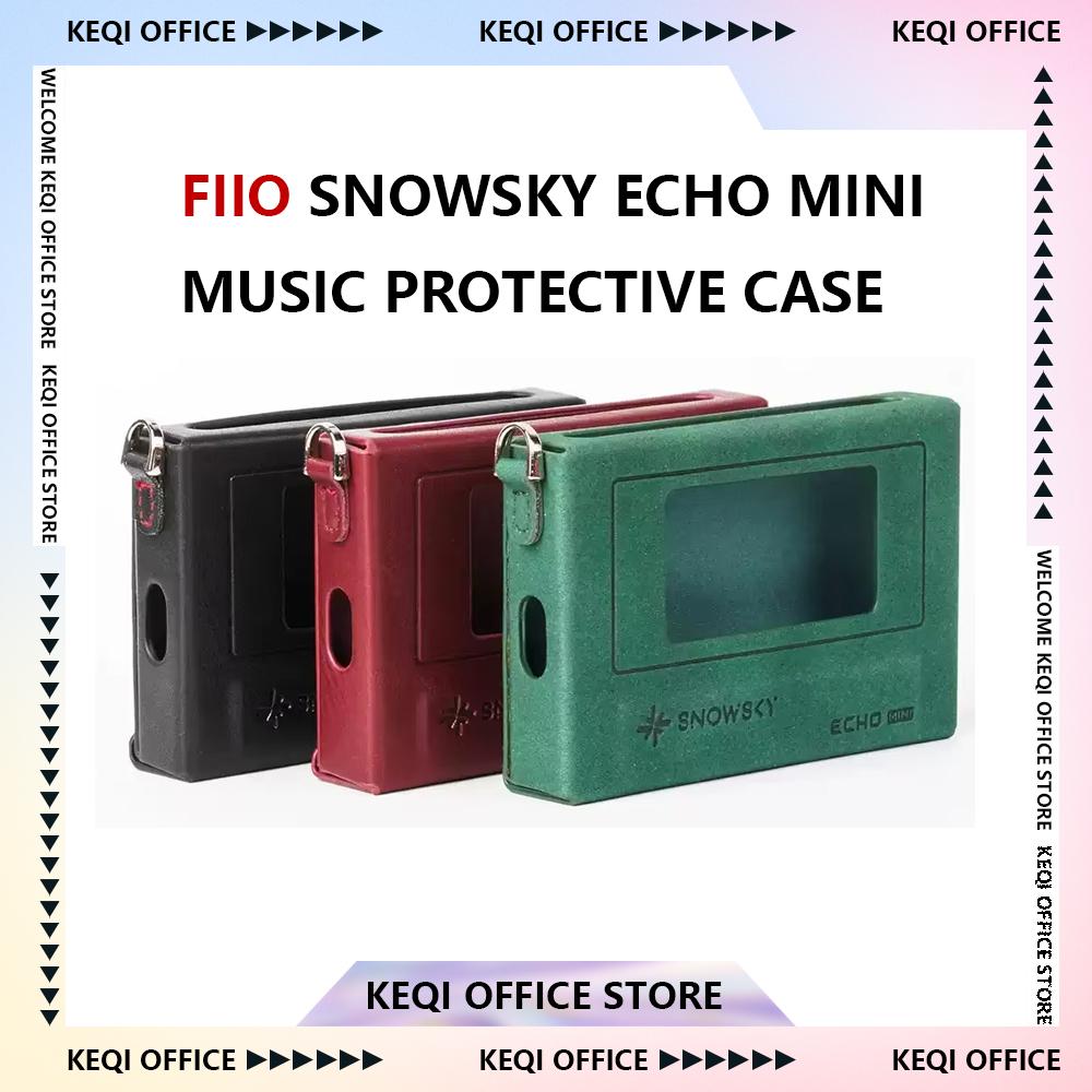 FIIO SNOWSKY Echo Mini Music Payer Protective Case Portable SK-ECHO MP3 Player Protective Case Portable PU Retro Colorful Case