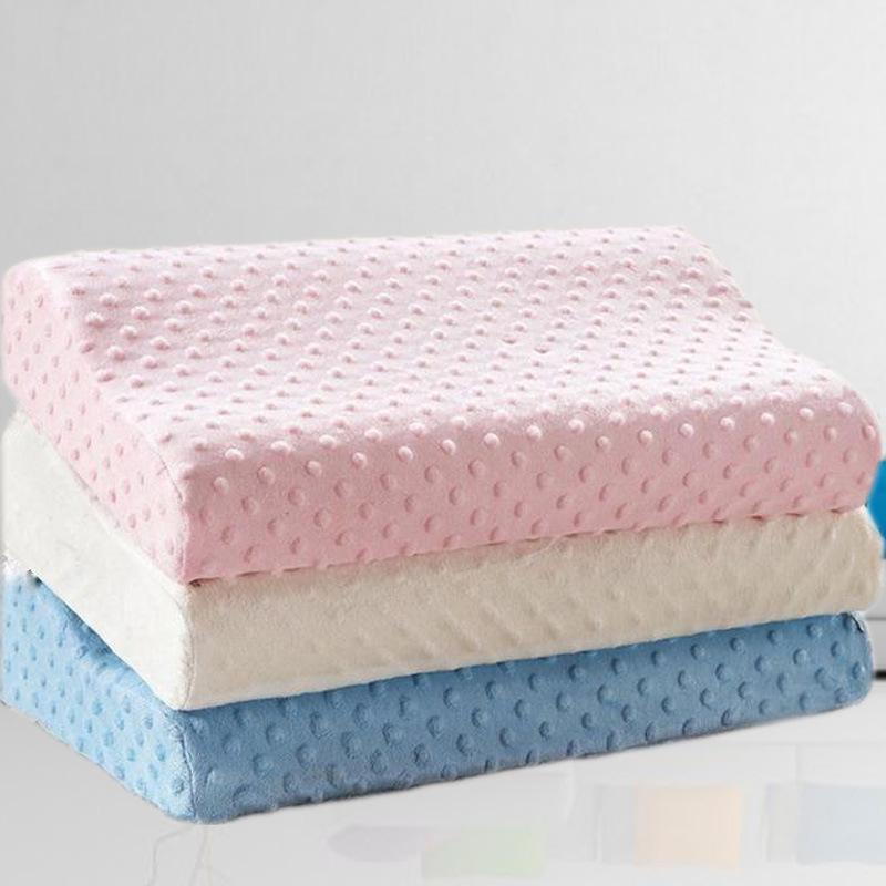 1 Pc Sleeping Bamboo Rebound Memory Orthopedic Pillows Cervical Pillow Cervical Health Cotton Pillows