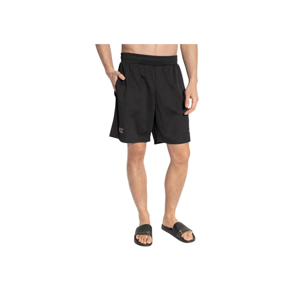 Emporio Armani EA7 FW25 Logo Print Elastic Waist Casual Shorts Men Shorts 7M001301-AF21420-UC001