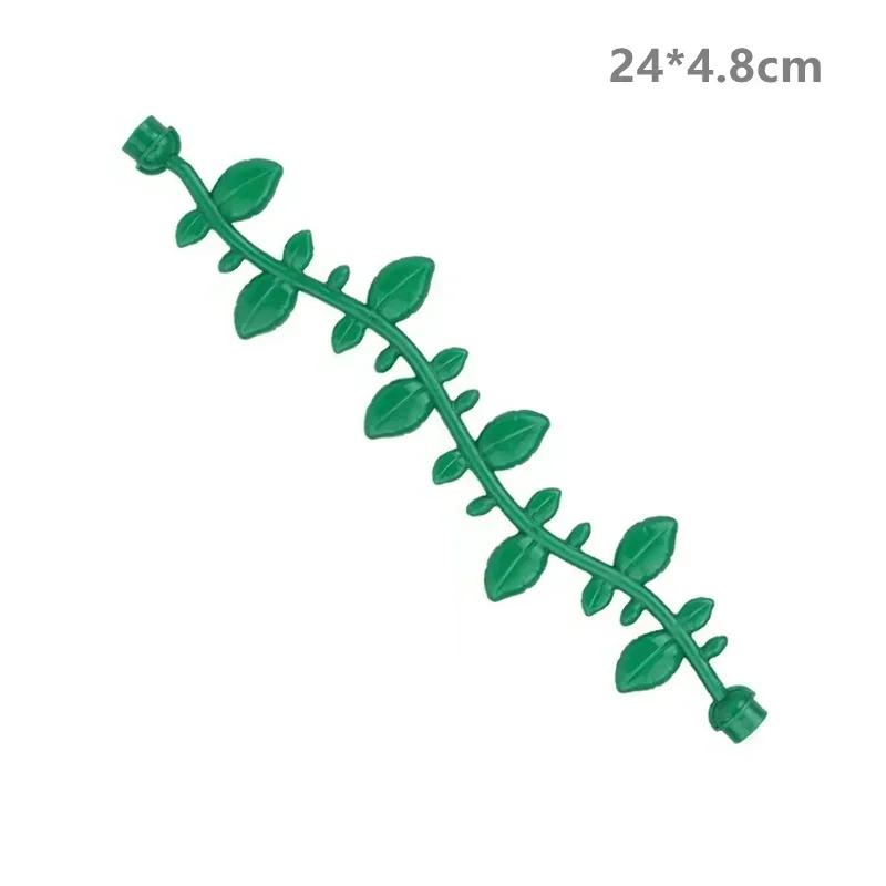 Große Bausteine Outdoor Wald Pflanzen Serie Blume Gras Baum Bauernhof Schmuck Zubehör Kompatible Szenen Spielzeug Kinder Bausteine