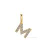 Minimalist Rhinestone Letter Pendant 26 Alphabet Charms For DIY Necklace Bracelet Personalized Jewelry Accessory