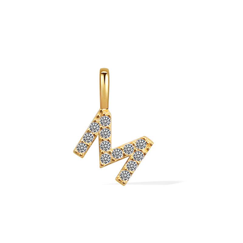 Minimalist Rhinestone Letter Pendant 26 Alphabet Charms For DIY Necklace Bracelet Personalized Jewelry Accessory