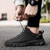 Men's Running Sports Shoes Knitted Sneakers Light Casual Sport Shoes Man Trainer Fitness Tennis Training Shoes Anti-slip
