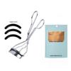 Stainless Steel Wide-Angle Eyelash Curler for Natural Curl - Beginner's Portable Hot Seller