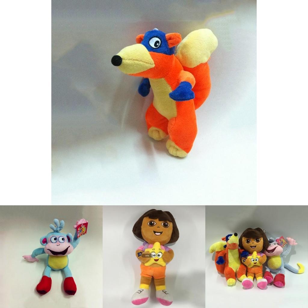 Hochwertiges Dora die Entdeckerin Swiper Fuchs Plüschtier Perfekt für Kinder ab 3 Jahren