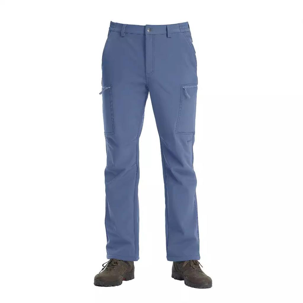 Autumn and Winter Men's Padded Warm Large Size Loose Straight Outdoor Mountaineering Charging Pants Men S Casual Pants Clothing Work Pants