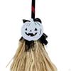 Halloween Witch Broom Cosplay Props 80cm Tall Auto Rotate Decor Flying for Festival