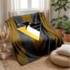 Pittsburgh Penguins Flanell Fleece Decke Gemütlich Warm Überwurfdecke für Sofa Bett Reise Ganzjahresgebrauch