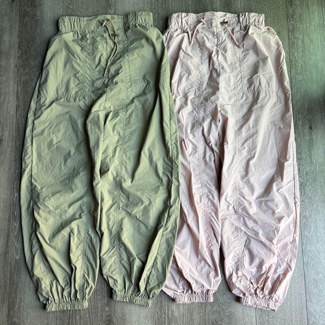 WEGO Cargo Pants Khaki Pink 2 Piece Set