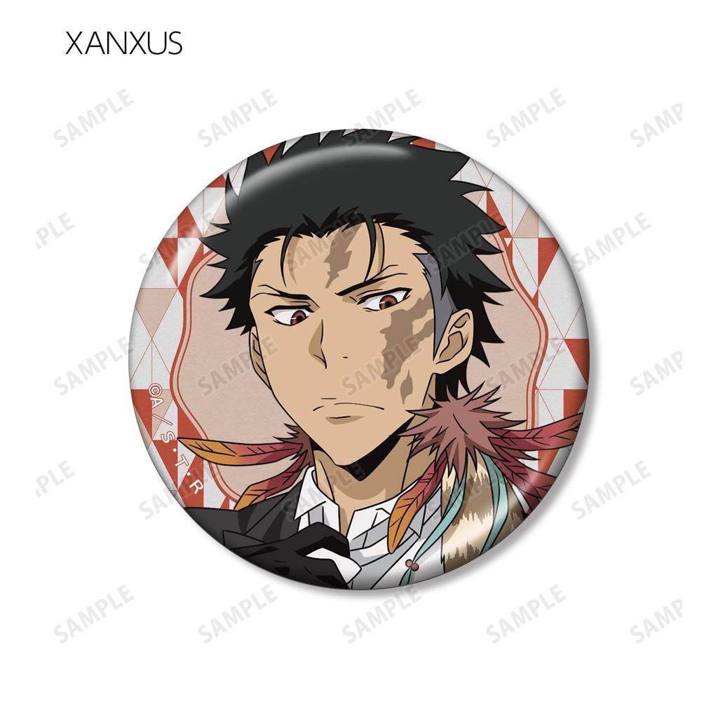 Katekyo Hitman Original Illustration Tailcoat Trading Metallic Can Badges Box of 9 Reborn! Ver.